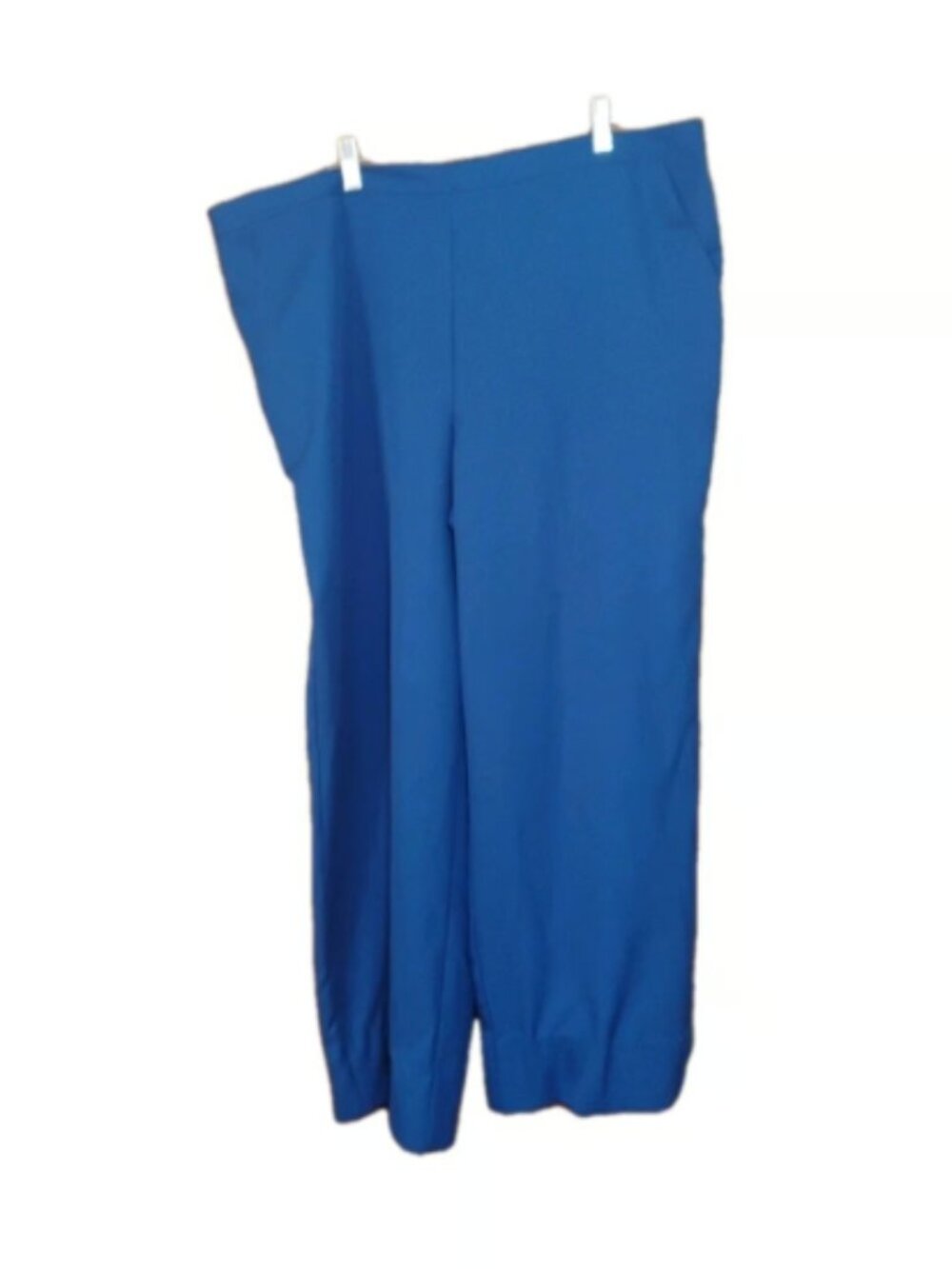 Alfred Dunner Blue Lightweight Pull On Elastic Waist Women's Size 20 Pants